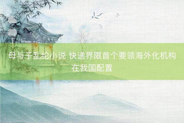 母与子乱纶小说 快递界限首个要领海外化机构在我国配置